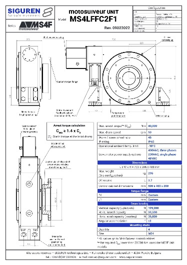 MS4F datasheet